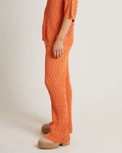 Claire Pants in Orange