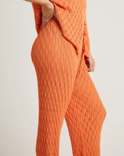 Claire Pants in Orange