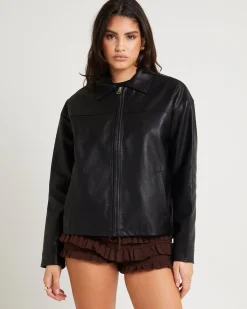 Clara Clean PU Jacket