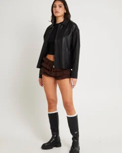 Clara Clean PU Jacket