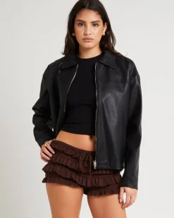 Clara Clean PU Jacket