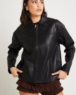 Clara Clean PU Jacket