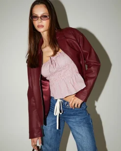 Clara Clean PU Jacket