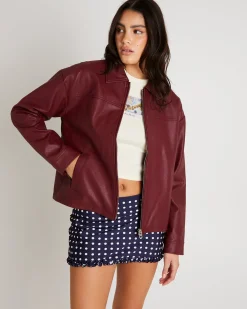 Clara Clean PU Jacket