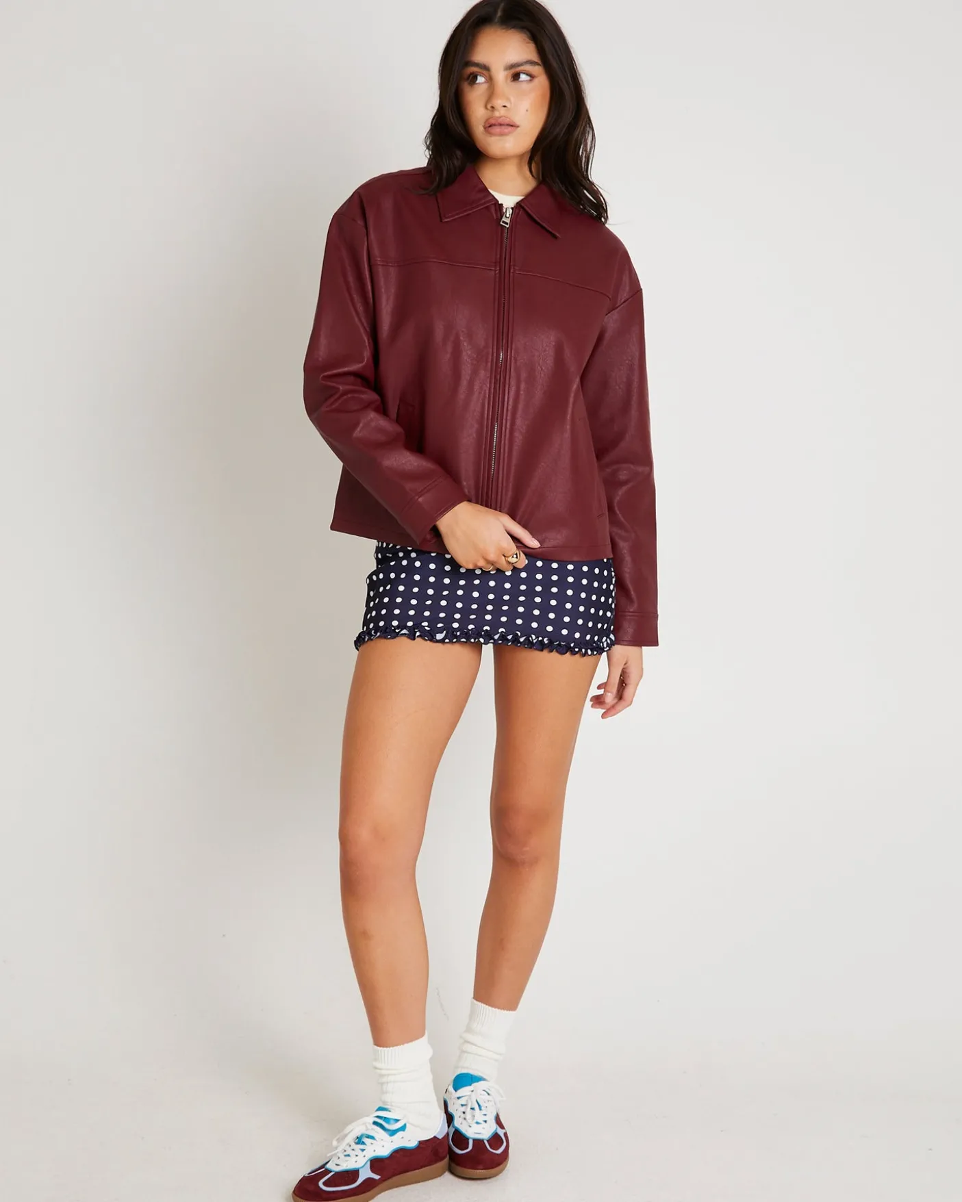 Clara Clean PU Jacket