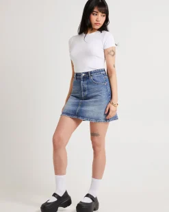 Classic Denim Mini Skirt Christy