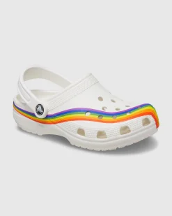 Classic Rainbow Dye Clogs