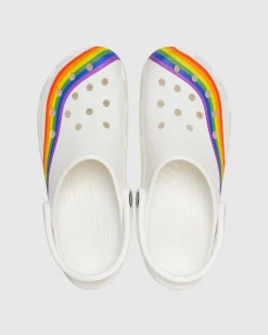 Classic Rainbow Dye Clogs