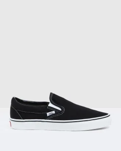 Classic Slip On Sneakers Black/White