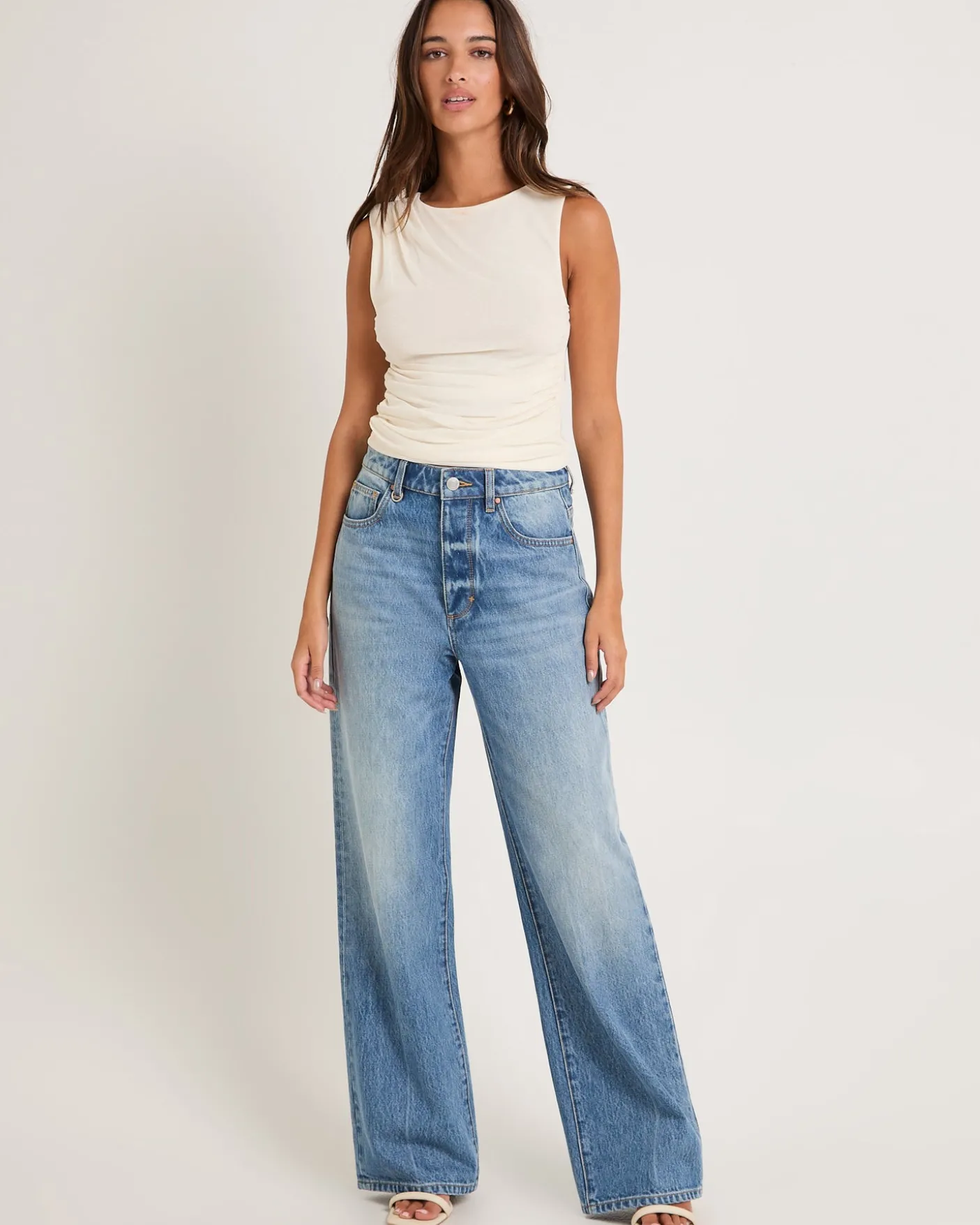 Coco Relaxed Denim Jeans Margaux Vintage