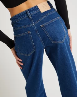 Coco Relaxed Jeans Indigo Vision