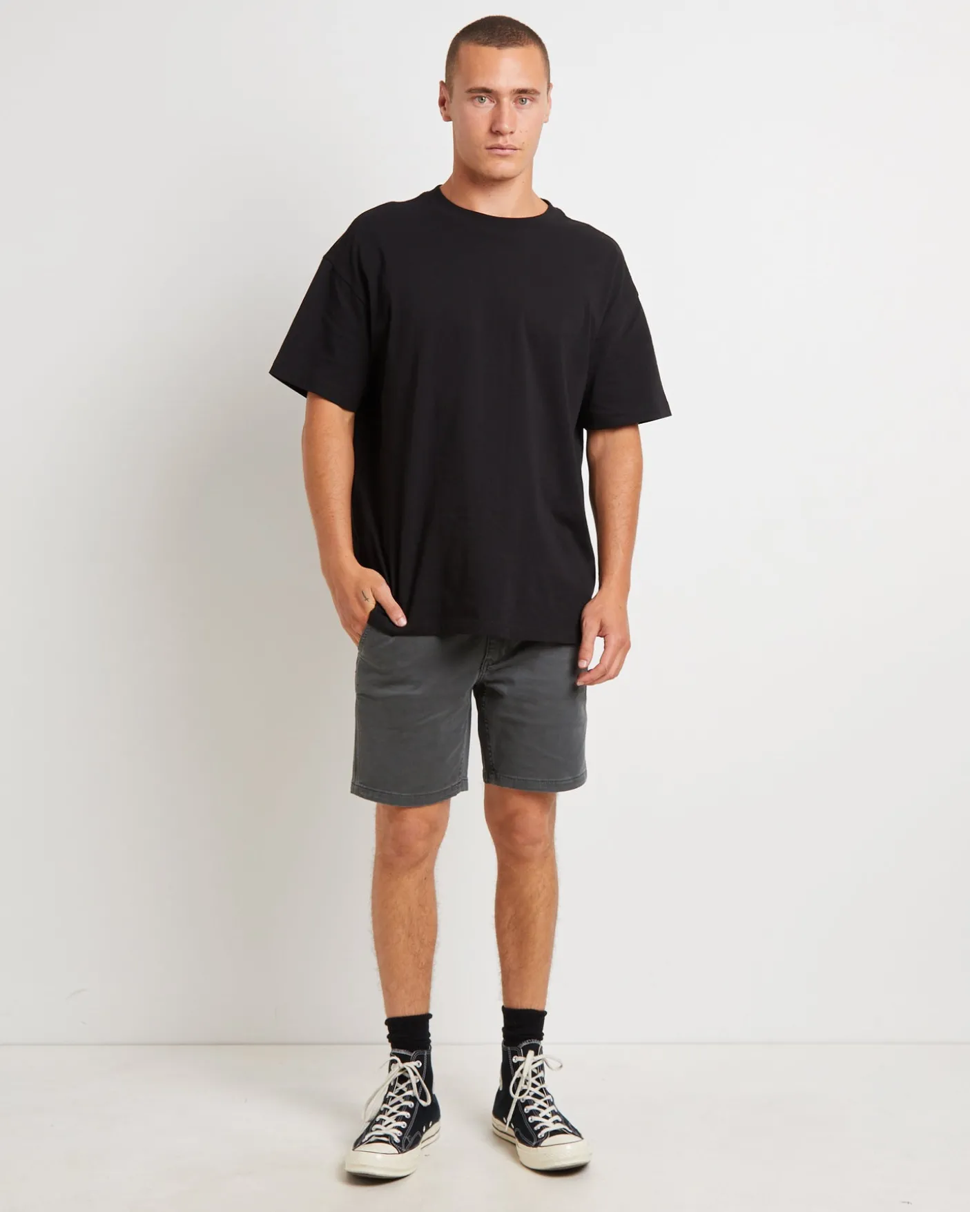 Cody Workwear Shorts in Dark Forest