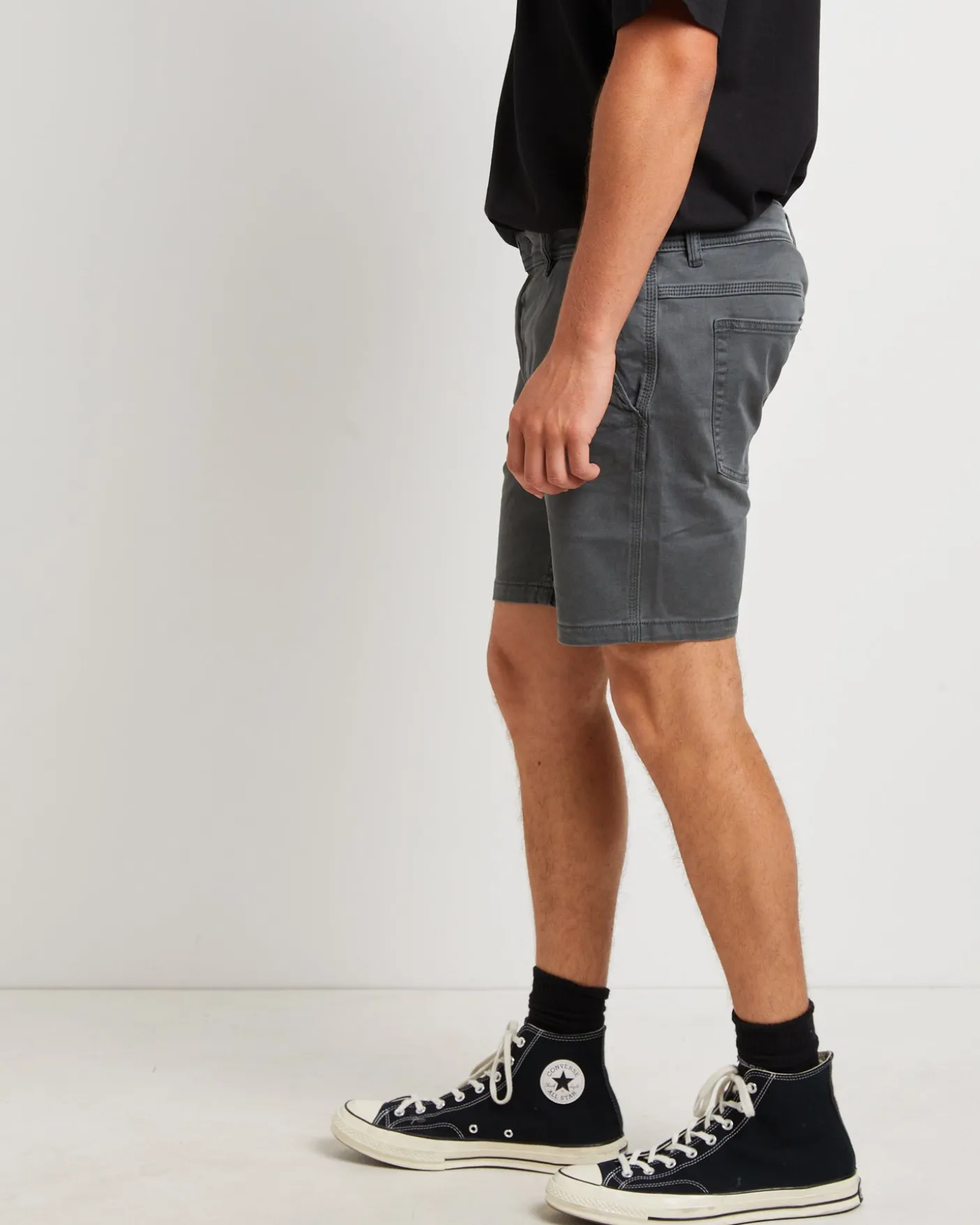Cody Workwear Shorts in Dark Forest