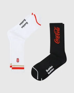 Coke Can Sneaker Socks 2 Pack