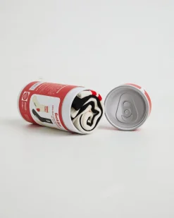 Coke Retro Sneaker Socks 3 Pack Gift Can