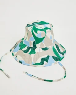 Coko Canvas Reversible Wide Bucket Hat