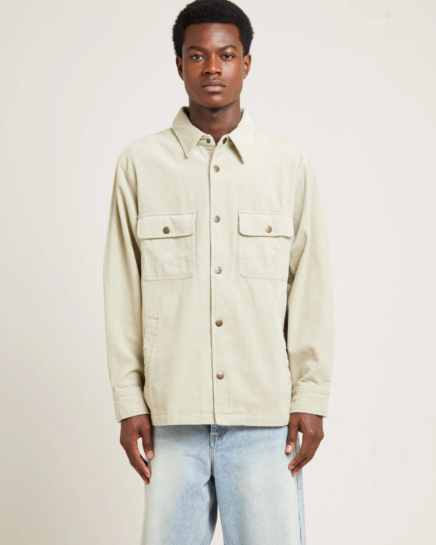 Conditions Cord Long Sleeve Overshirt