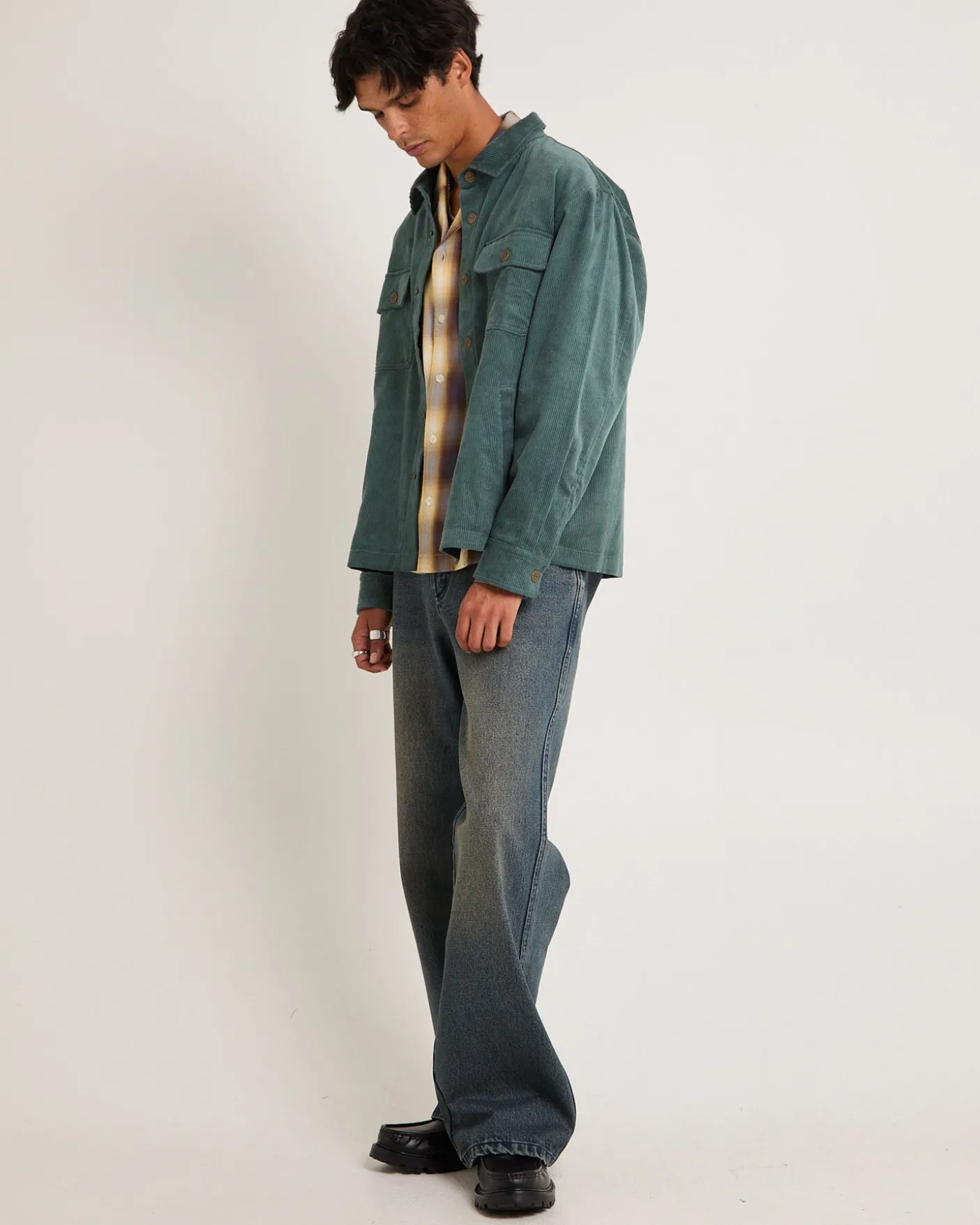 Conditions Corduroy Long Sleeve Overshirt