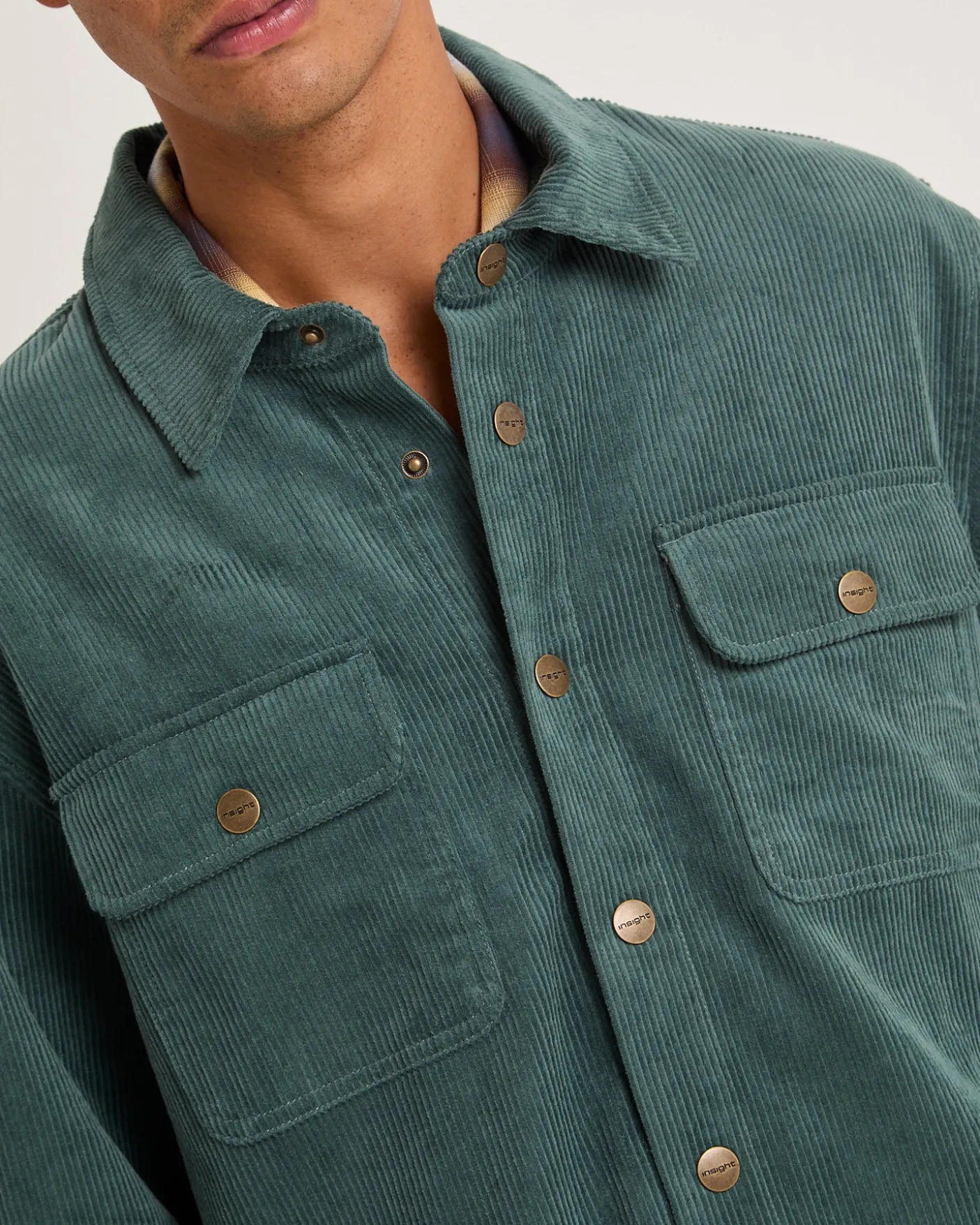 Conditions Corduroy Long Sleeve Overshirt
