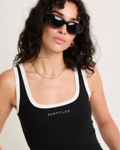 Contrast Tank Top