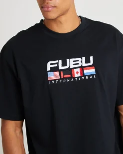 Corporate International Short Sleeve T-Shirt Black