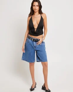 Cowl Halter Top