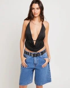 Cowl Halter Top