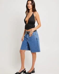 Cowl Halter Top