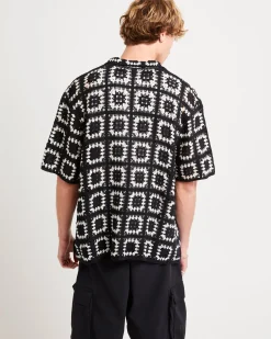 Crochet Short Sleeves Shirt