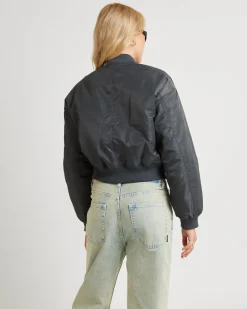 Crop Bomber Jacket
