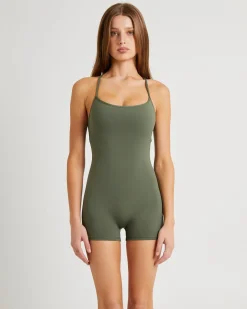 Cross Back Unitard