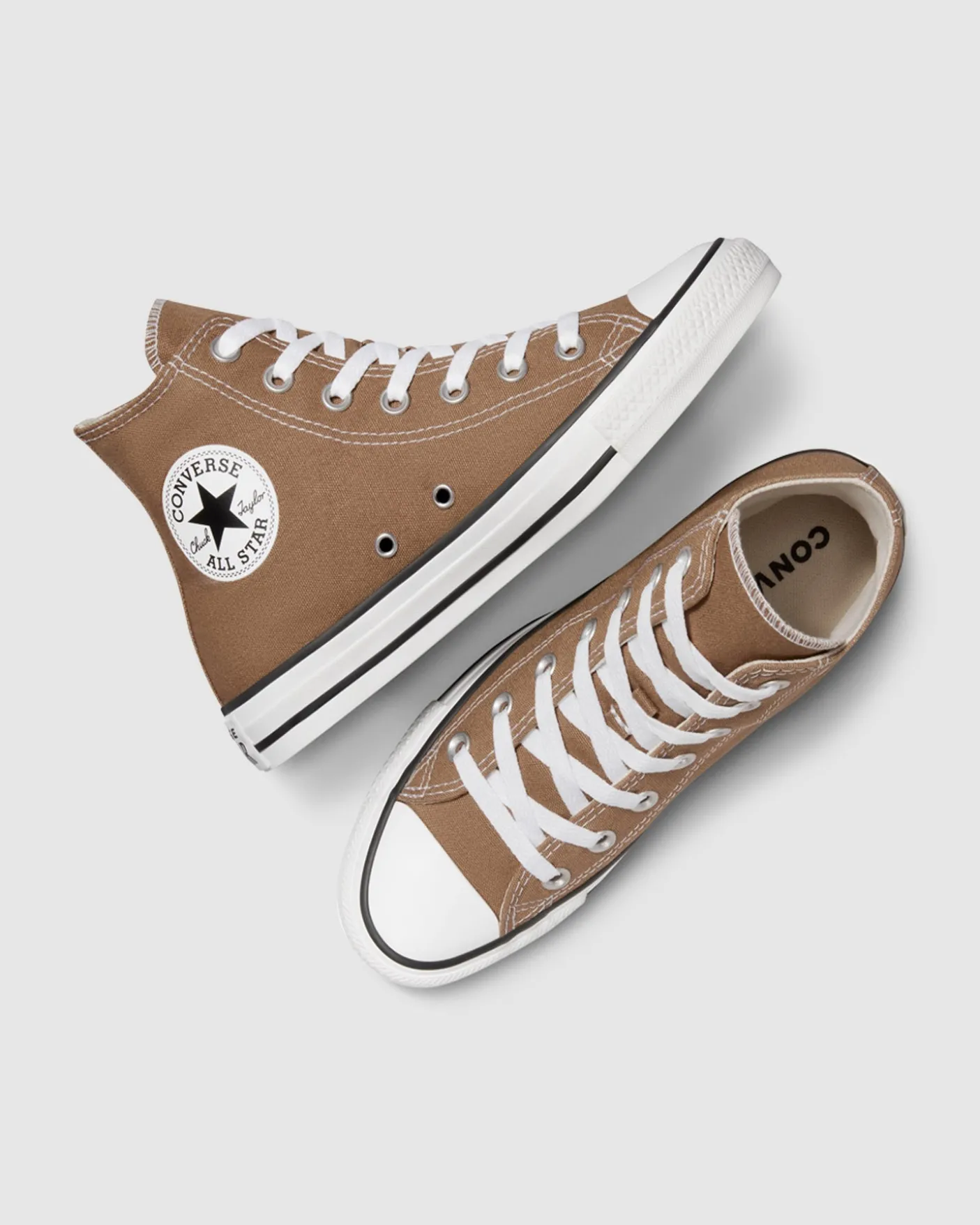 CTAS Hi Top Canvas Sneakers in Hot Tea