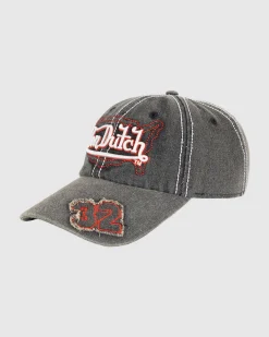 3D Embroidery Acid Denim Dad Cap