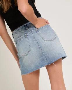 Darcy Denim Mini Skirt Satellite