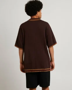 Dash Knit Bowler Short Sleeve Shirt