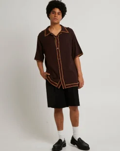 Dash Knit Bowler Short Sleeve Shirt