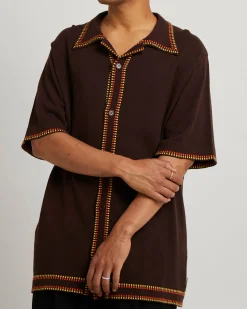 Dash Knit Bowler Short Sleeve Shirt