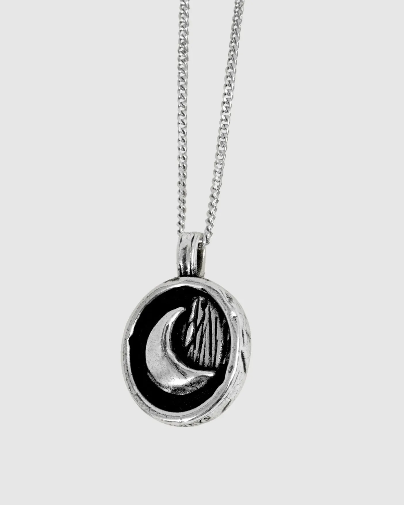 Day & Night Necklace Silver