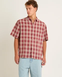 Dazed Check Short Sleeve Resort Shirt