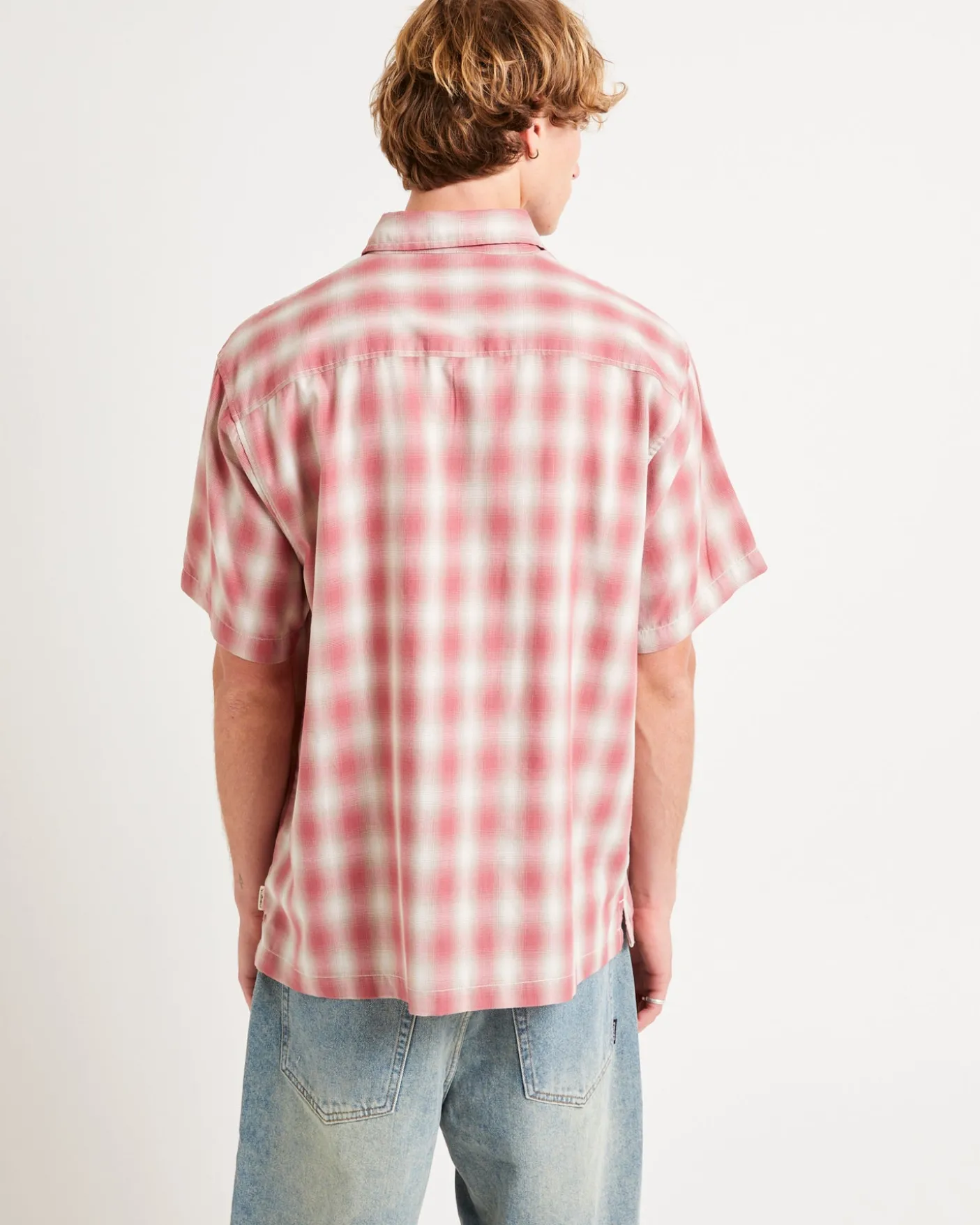 Dazed Ombre Check Short Sleeve Shirt