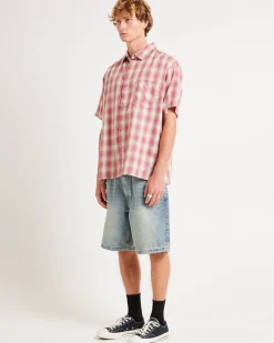 Dazed Ombre Check Short Sleeve Shirt