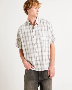 Dazed Ombre Check Short Sleeve Shirt