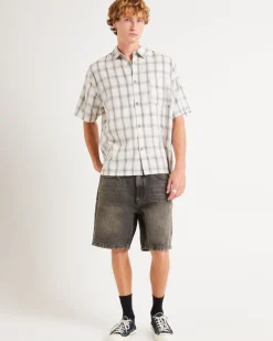 Dazed Ombre Check Short Sleeve Shirt