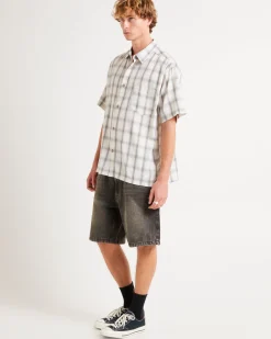 Dazed Ombre Check Short Sleeve Shirt