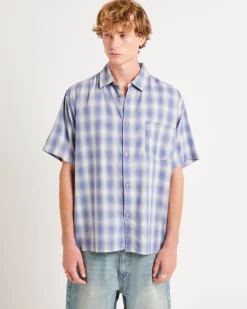 Dazed Ombre Check Short Sleeve Shirt