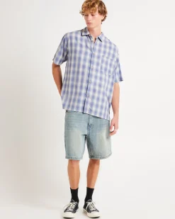 Dazed Ombre Check Short Sleeve Shirt