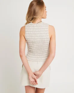 Delmore Shirred Top