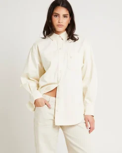 Delta Denim Oversized Long Sleeve Shirt