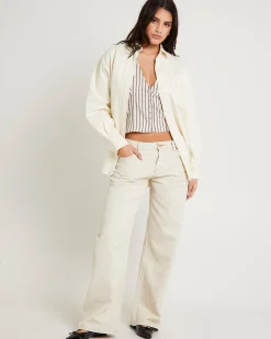 Delta Denim Oversized Long Sleeve Shirt