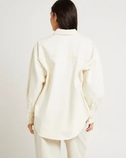 Delta Denim Oversized Long Sleeve Shirt